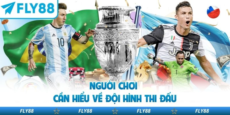 Người chơi cần hiểu về đội hình thi đấu