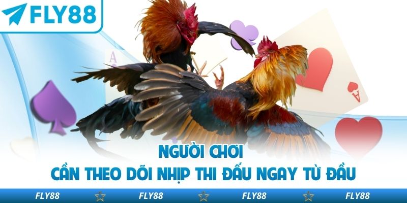 Người chơi cần theo dõi nhịp thi đấu ngay từ đầu